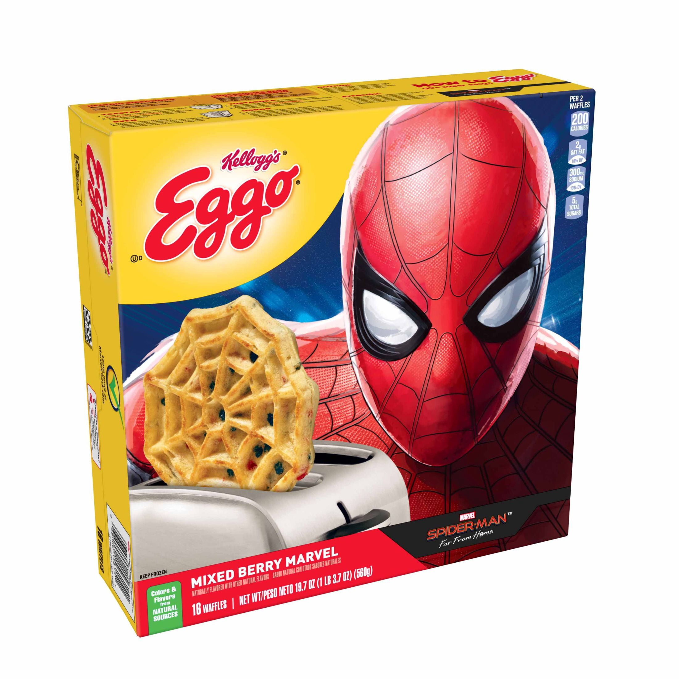 spiderman waffle