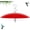Bright Red, variant on 13" Bird Feeder Rain Guard, Hummingbird Feeders Shade Dome Cover, Hanging Baffle for Bird Feeder Pole,Smart Birds Feeder's Umbrella(Light Green), 1 Pack