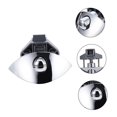 thumbnail image 3 of CRAFTHROU Wardrobe Locks Button Lock Zinc Alloy Silver 1Set for RV Owners, 3 of 8