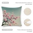 thumbnail image 4 of tree pink flowers blue skylinen throw pillowcase decoration pillowcase gifting preferred 18x18 inch cushion cover 2 sets sofa pillowcase sofa bedroom living room car, 4 of 8