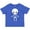Royal Blue, variant on Inktastic Happy Halloween Spooky Skeleton and Stars Boys or Girls Toddler T-Shirt