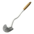 thumbnail image 2 of PEONAVET Bathroom Toilet Brush, heavy duty Toilet Cleaner Scrubber with Curved Bristle for Dead Corner Clean, Long Handle Bathroom Clean Tool, 2 of 8