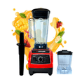 thumbnail image 1 of Licuadora Profesional SAMURAI Roja de 1350 W 2000 ML para Picar hielo, 1 of 5