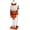 University of Texas, variant on NCAA Nutcracker Statue, 12 Inch Wooden Christmas Nutcracker Figure, Holiday Tabletop & Shelf Décor, Festive Home Decoration and Gift for College Sports Fans (University of Texas)