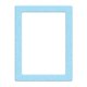 thumbnail image 1 of Marcos de fotos magnéticos, imanes para refrigerador, reutilizables, para decoración de armarios escolares., 1 of 6