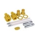 thumbnail image 2 of Kit de fijación para tapas de inodoro suspendidas, tornillos para tapa de inodoro, accesorios para inodoro, reparación de las bisagras de fijación, 2 of 9