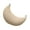 Khaki, variant on Moon Shaped Plush Throw Pillow, Soft Rabbit Floor Cushion for Sofa Bedroom Living Room Decor(Yellow,60cm)