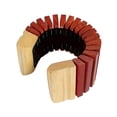 thumbnail image 2 of Sonajero de madera con dientes, instrumento de percusión, juguete de aprendizaje interactivo para e hijos, regalo de cumpleaños, 2 of 10
