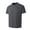 Dark Gray, variant on Men's Oversized T-Shirts Heavy Weight Crew Neck Solid Color Short Sleeve Breathable Crew Neck Basic Tee Thick Tees