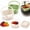 Cream + Green, variant on Hanging Sink Drain Basket, Foldable Kitchen Strainer with Collapsible Design, Over-Sink Produce Washer for Pasta, Sponge & Utensil Storage (Green*1 PC)