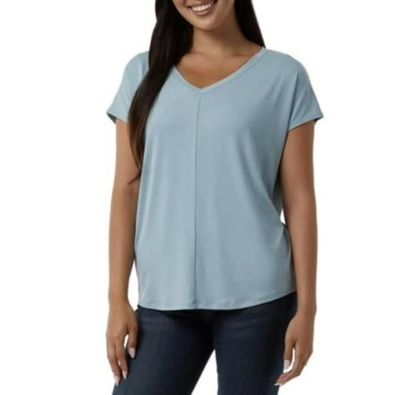 32 Degrees Women's V-Neck Top -Large