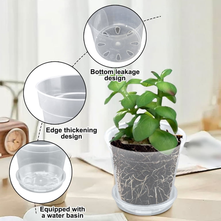 planter pot with saucer Tapered Signature Planter & Saucer: 15"