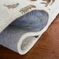 thumbnail image 5 of Safavieh Dip Dye Ernest Distressed Area Rug, Ivory/Chocolate, 3' x 5', 5 of 11