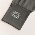 thumbnail image 4 of Ahabrexf Green Long Sleeve Kids Upf 50+ Sunscreen Jacket Lightw8 Zip-Up for Boys Girls Ages 3-4 Years, 4 of 8
