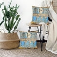 thumbnail image 5 of LALILO Throw Pillow Covers And Interior Ancient Egyptian Blue Art Cushion Cover 18" x 18", 2 Pack, 5 of 6