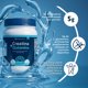 thumbnail image 2 of HEALTHADDICTION – Creatina + Glutamina en Polvo 300 g – Suplemento alimenticio con 5 g Creatina Monohidratada + 5 g L–Glutamina por porción – 30 porciones –Libre de azúcares añadidos, 2 of 6