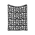 thumbnail image 2 of DIY Doodle Coloring Blanket for Adults, Soft Polyester Flannel Throw with 5ml Markers and Paintbrushes, Interactive Stress Relief Art Kit, Customizable Decorative Blanket for Home Sofa Bed Gift, 2 of 7