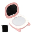 thumbnail image 4 of Compact Handwarmer, Hand Warmer Rechargeable Light Cartoon Image Comfortable  for Home Travel Use for Women Pink, 4 of 7