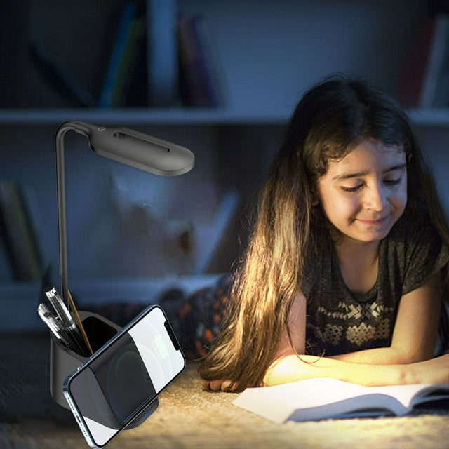 amlbb Led Desk Lamp with Wireless Charger Desks Lamp for Home Office