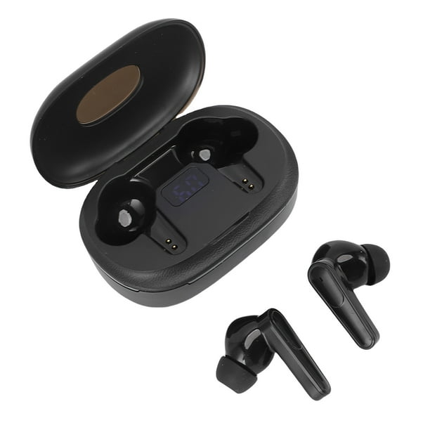 Auriculares Inalámbricos De Traducción , Sonido De Alta Fidelidad, Reducción De Ruido, Pantalla De Alimentación LED, PC, ABS, Negro, AI, Auriculares De Traducción