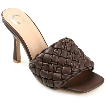 

Journee Collection Womens Raquelah Open Toe High Stiletto Pumps