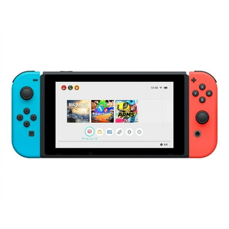 Nintendo Switch with Neon Blue and Neon Red Joy‑Con (REGION FREE)