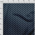 thumbnail image 3 of oneOone Cotton Poplin Navy Blue Fabric Asian Floral Block Sewing Craft Projects Fabric Prints By Yard 56 Inch Wide, 3 of 5