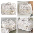 thumbnail image 2 of Tocador Organizador Aseo Bag Cosmetic Nylon Floral Gran Capacidad Viajes para Mujeres, 2 of 8