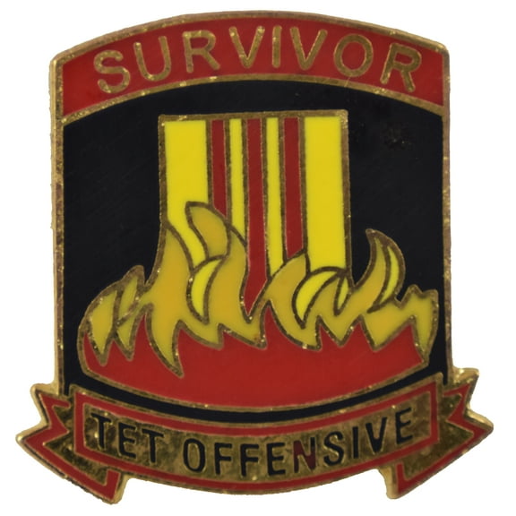 SURVIVOR TET OFFENSIVE HAT PIN