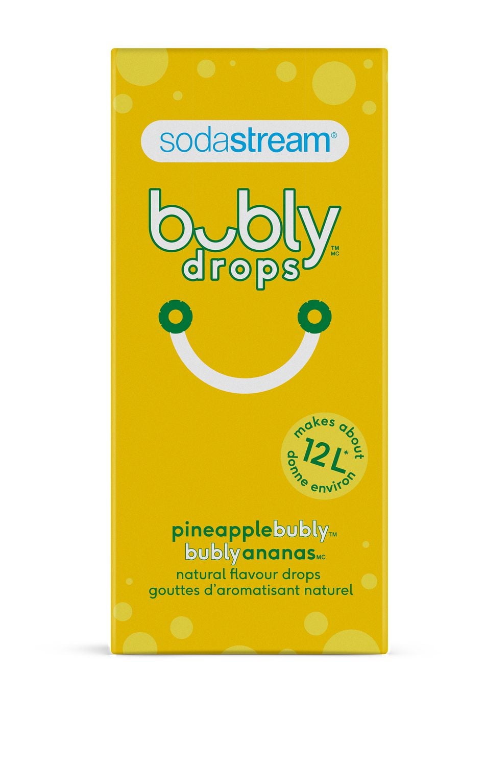 SodaStream bubly drops Pineapple