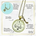 thumbnail image 5 of The Secret Life Friends Gutsy Goodness Bronze Metal Necklace Female Adult Jewelry, 5 of 8
