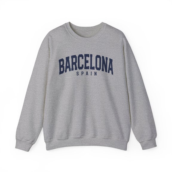 Barcelona Spain Sweatshirt, Gifts, Crewneck