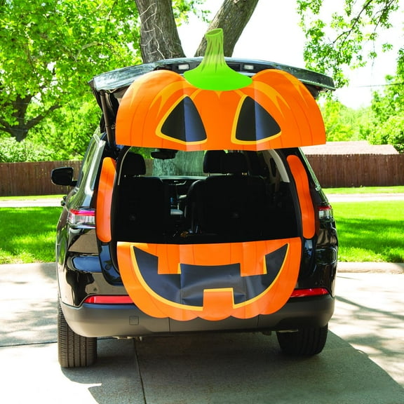 Value Jack-O’-Lantern Trunk-or-Treat Decorating Kit - 5 Pieces