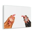 thumbnail image 2 of Funny Rooster Silly Rooster Couple Wall Art Ready to Hang Unframed, 2 of 18