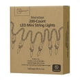thumbnail image 5 of Mainstays 200-Count LED Mini Outdoor String Lights, with White Wire, 5 of 9