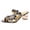Black, variant on Women's Chunky Platform Heeled Sandals Fashion Wedding Dance Dressy Pumps Evening Party Open Toe Prom Ankle Strap Shoes Black Size 6.5