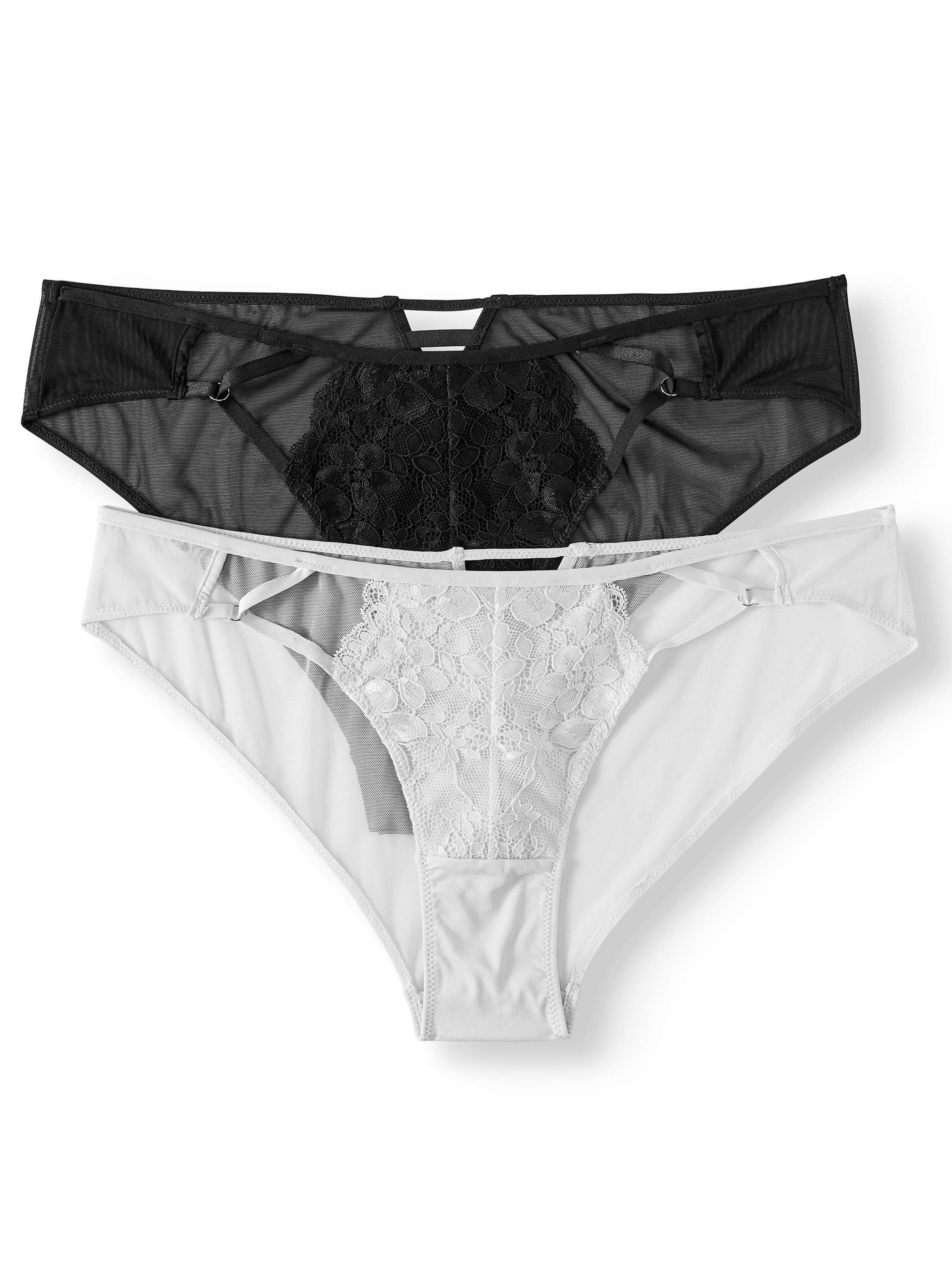 Women's Strappy Cheeky Panties 2 Pack