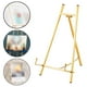 thumbnail image 1 of Caballete para letrero de boda, soporte para fotos, creativo, práctico y moderno, adorno para decoración del hogar, trípode de metal, caballete para Oro, 1 of 8
