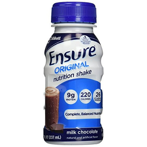 Ensure Nutritional Shake, Milk Chocolate, 6 each