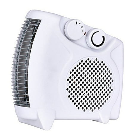 Heat Fab Tee - e-Joy 1500W Portable heater Fan Heater space heater Desktop Heater with 2 Heat Settings, Cool Air Function & Adjustable Thermostat