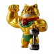 thumbnail image 1 of Figura de gato de la con brazos musculosos, atractiva estatua de gato, escultura decorativa de resina en estilo Feng Shui para chimenea o estan, 1 of 8