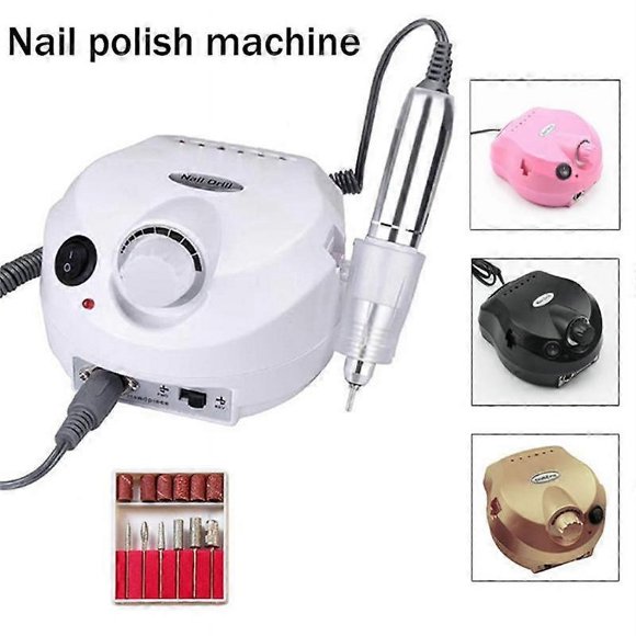 Electric Pen Type Manicure Polisher Pro Manicure Machine Apparatus for Manicure Pedicure Kit Electric Nail File -EU Plug