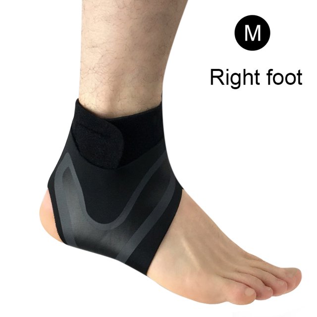 CAROOTU Left/Right Feet Sleeve Ankle Support Socks Compression Anti Sprain Heel Protective Wrap