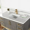 thumbnail image 4 of Wildy 48" Single Bathroom Vanity Set in Classical Grey with Grain White Composite Stone Countertop without Mirror, 4 of 8
