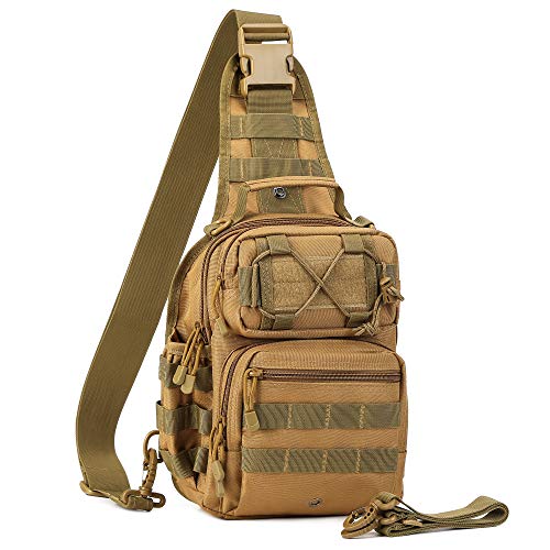 molle tactical sling bag backpack