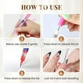 thumbnail image 6 of 12 Colors Nail Art Pens Set, 2026 New Nail Doodle Pens for Kids with ink reservoir, Quick Dry & Water-Based DIY Nail Design Pens for Beginners & Professionals, 6 of 7