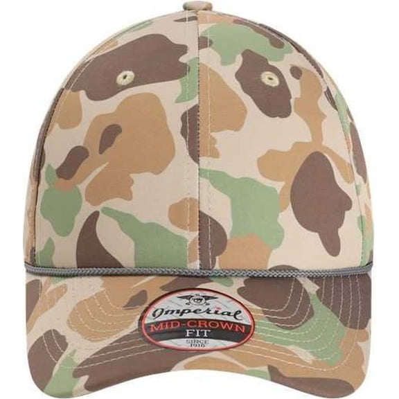 Imperial 5058 The Outtasite Cap - Frog Skin Camo Brown