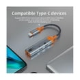 thumbnail image 5 of 3 en 1 tipo C del divisor de carga rápido del adaptador PD60W del conector de auriculares al tipo dual audio C Ea de 3,5 mm DAC, 5 of 5