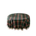 thumbnail image 2 of BAOPAI Woven Round Tablecloth With Tassel Waterproof French Design For Holiday Dining Experience Elevates Your Table Setting, 2 of 9