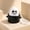White Black, variant on Skull Fidget Keychain - White-black plastic charm is portable. Non-light press design adds tactile fun for Keys, Bags, and Halloween Decor